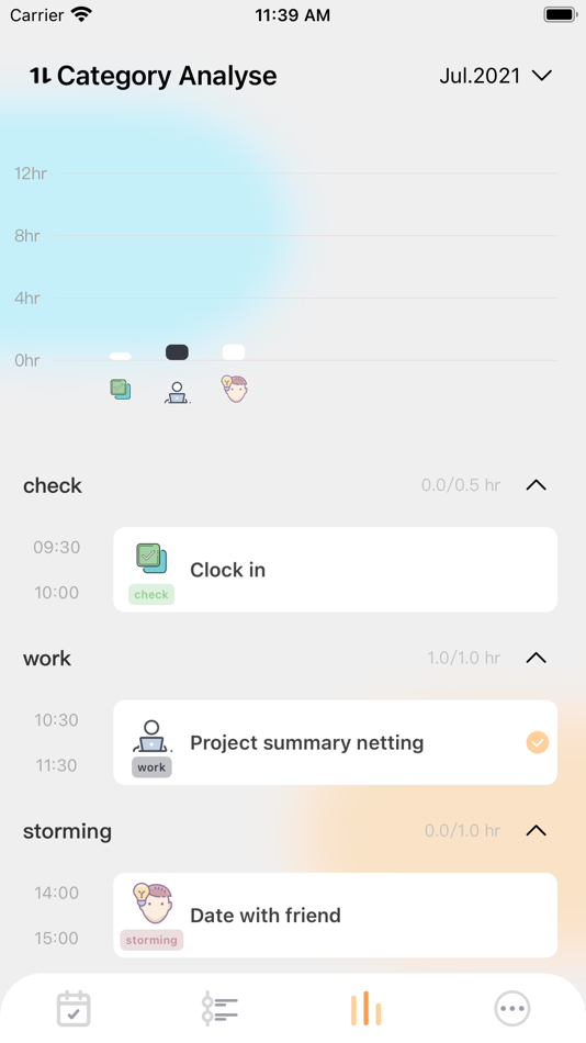 #5. Schedule-work plan, daily task (iOS) 由: 依雯 黄