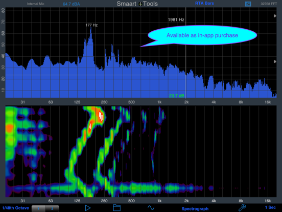 AudioTools - dB, Sound & Audio iPad app afbeelding 4