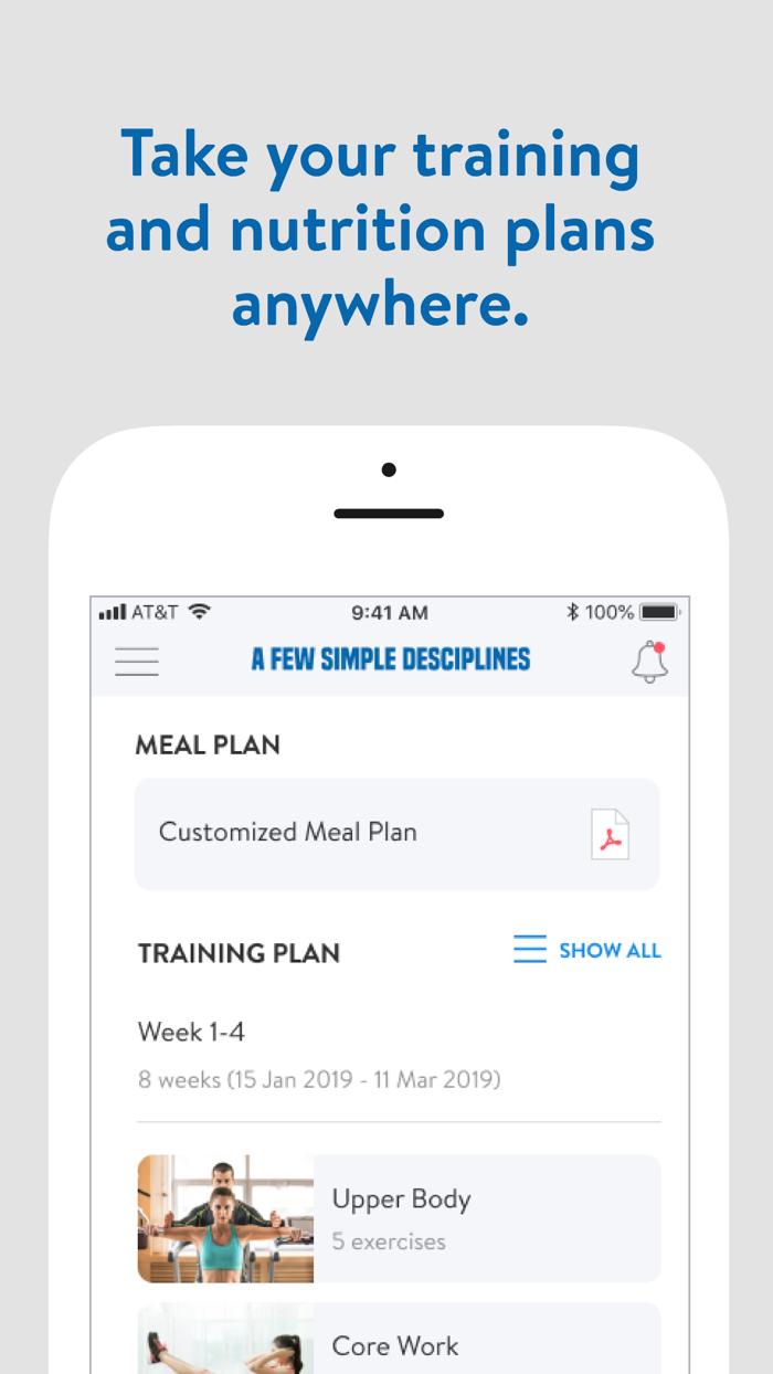 A Few Simple Disciplines