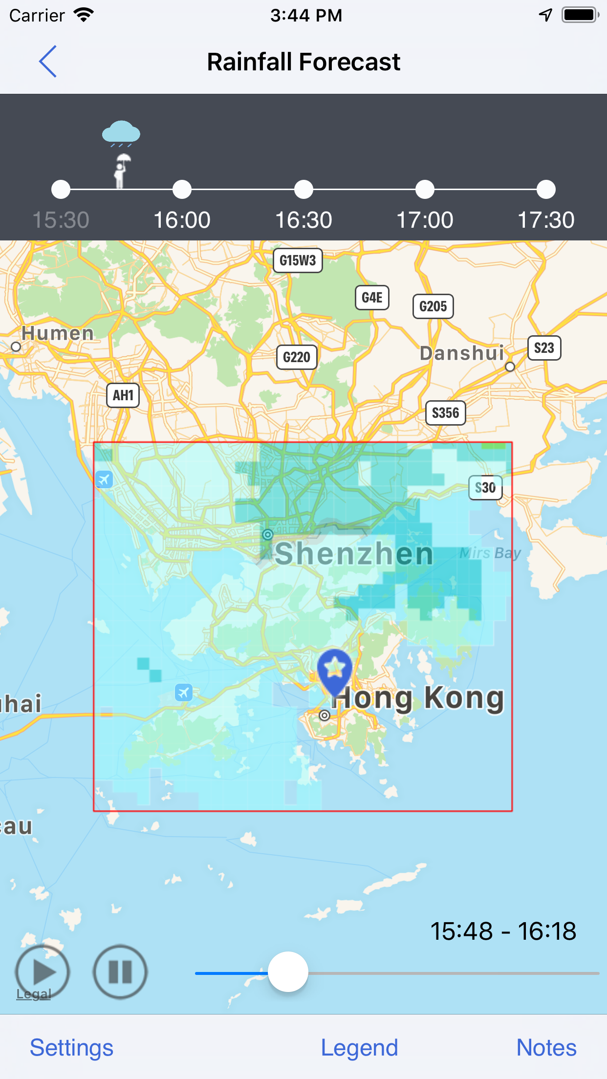 MyObservatory screenshot 6