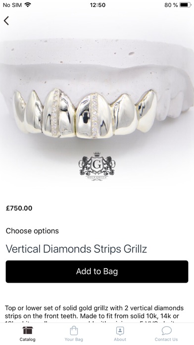 Gold Grillz Screenshot