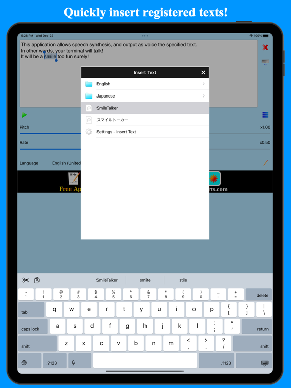 Screenshot #6 pour SmileTalker