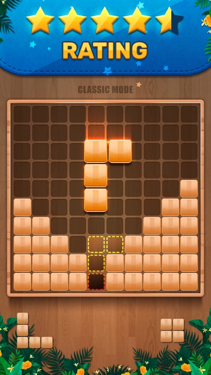 Wooden 100 Block Puzzle Game screenshot-4