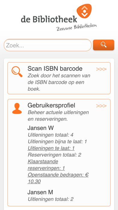 Screenshot #1 pour Zeeuwse Bibliotheken