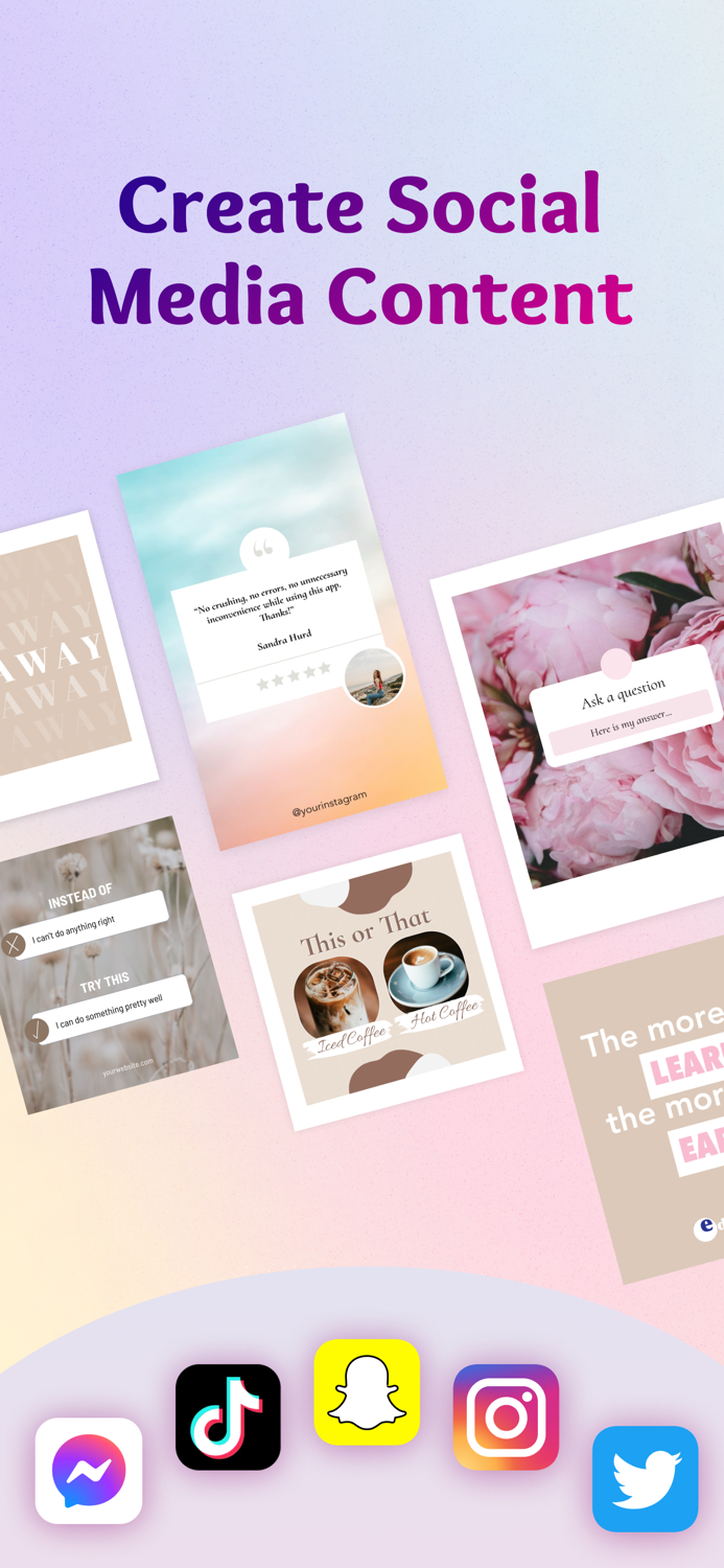 Grideo Post and Content Creator