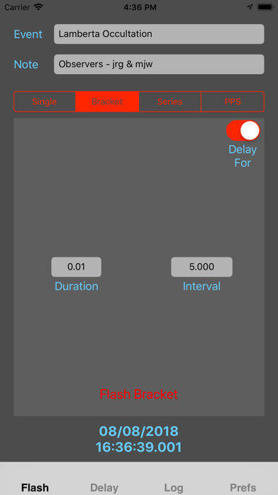 Screenshot #2 pour AstroFlashTimer