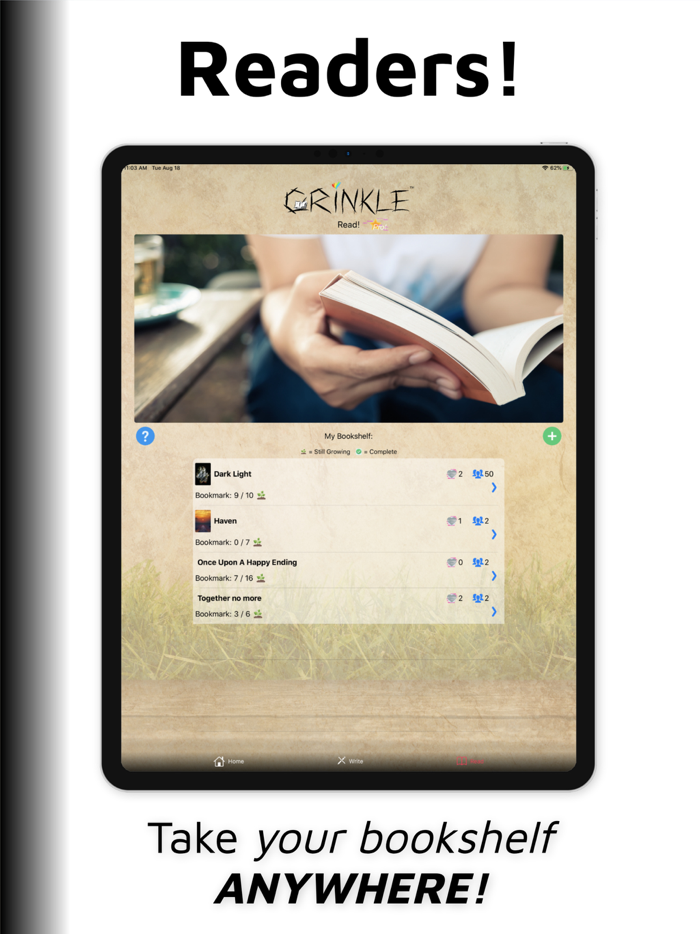 Crinkle - Read Write Stories
