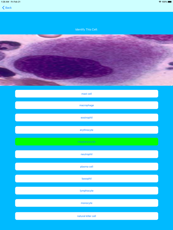 Screenshot #4 pour Immune Cells Tutor