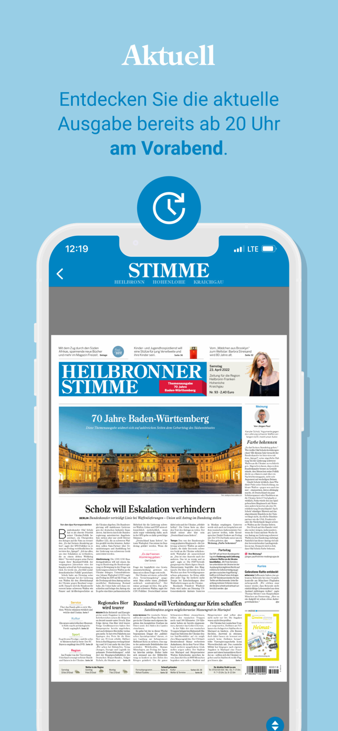 Stimme E-Paper