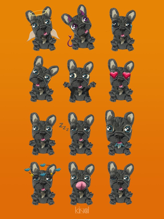 Screenshot #5 pour Frenchie Emojis