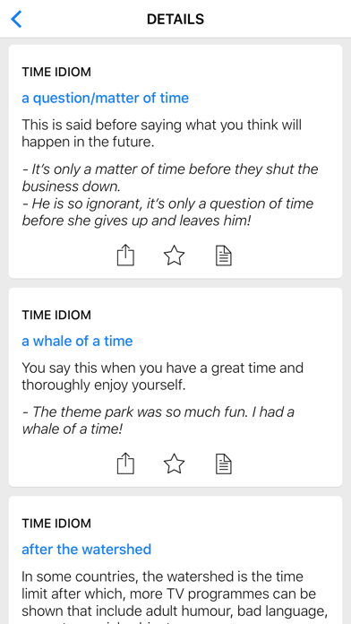Time & Animal idioms Screenshot