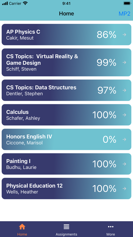 #4. GradeView - Grades Simplified (iOS) 来自: Karthik Sankar