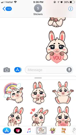 Game screenshot Rabbit Pun Funny Stickers hack