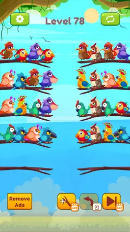 Game screenshot Bird Sort Puzzle-Pop Sort Game apk