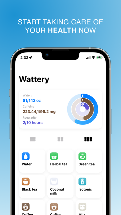 Wattery: Daily Water Tracker Screenshot