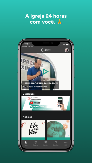 Igreja CEMC Screenshot