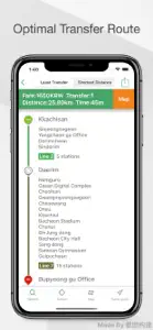 Seoul Metro Map Guide screenshot #2 for iPhone