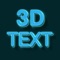 3D Text-AI Art Word Font Maker