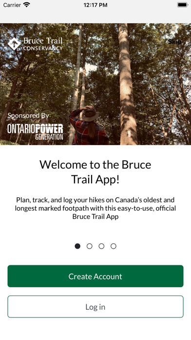 Bruce Trail App Screenshot