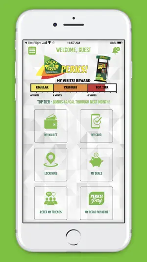Lucky Seven Perks! screenshot 1