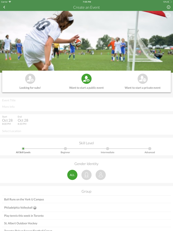 Screenshot #6 pour OpenSports - meetup for sports