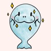 Cute Dugong Stickers icon