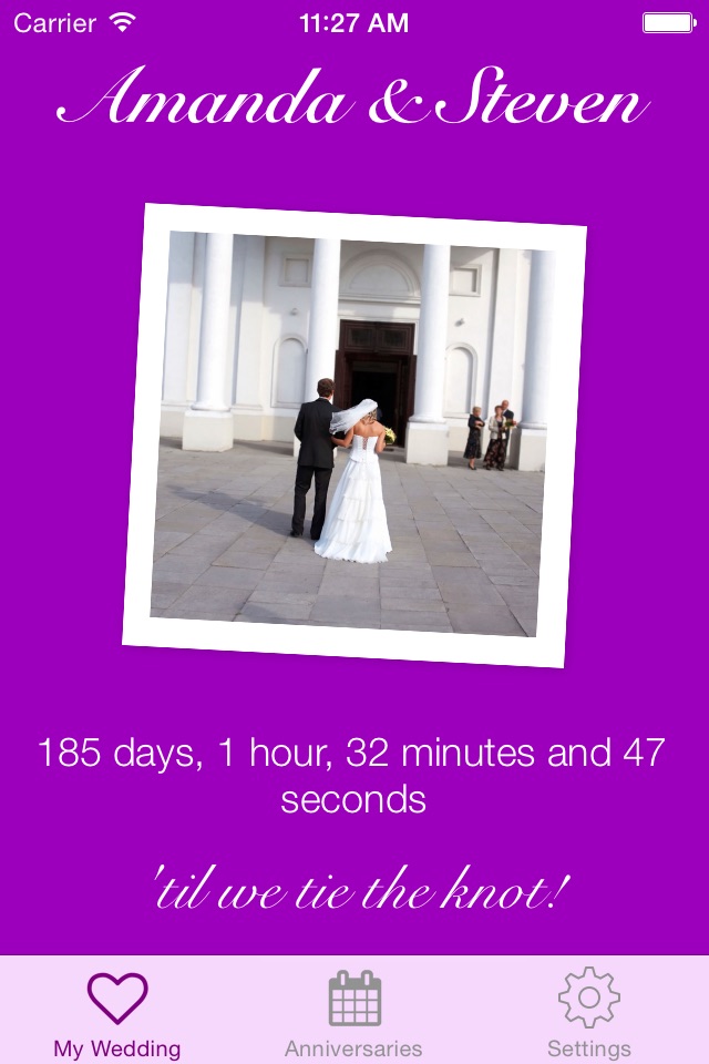 Tie The Knot Wedding Countdown screenshot 4