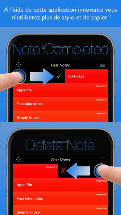 Screenshot #3 pour Fast Notes - Bloc-notes