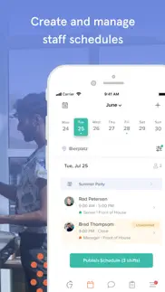 7shifts: employee scheduling iphone screenshot 3