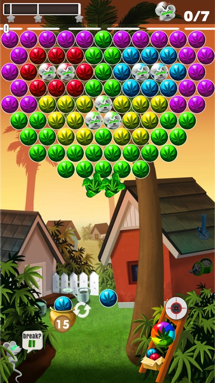 Weed Bubble Shooter Match 3