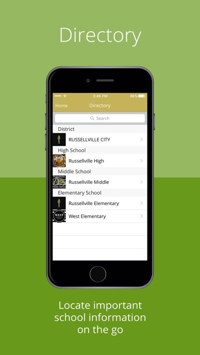 Russellville K12 Screenshot