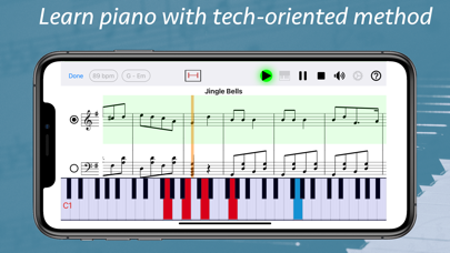 Screenshot #1 pour PianoTutor: jouer et apprendre