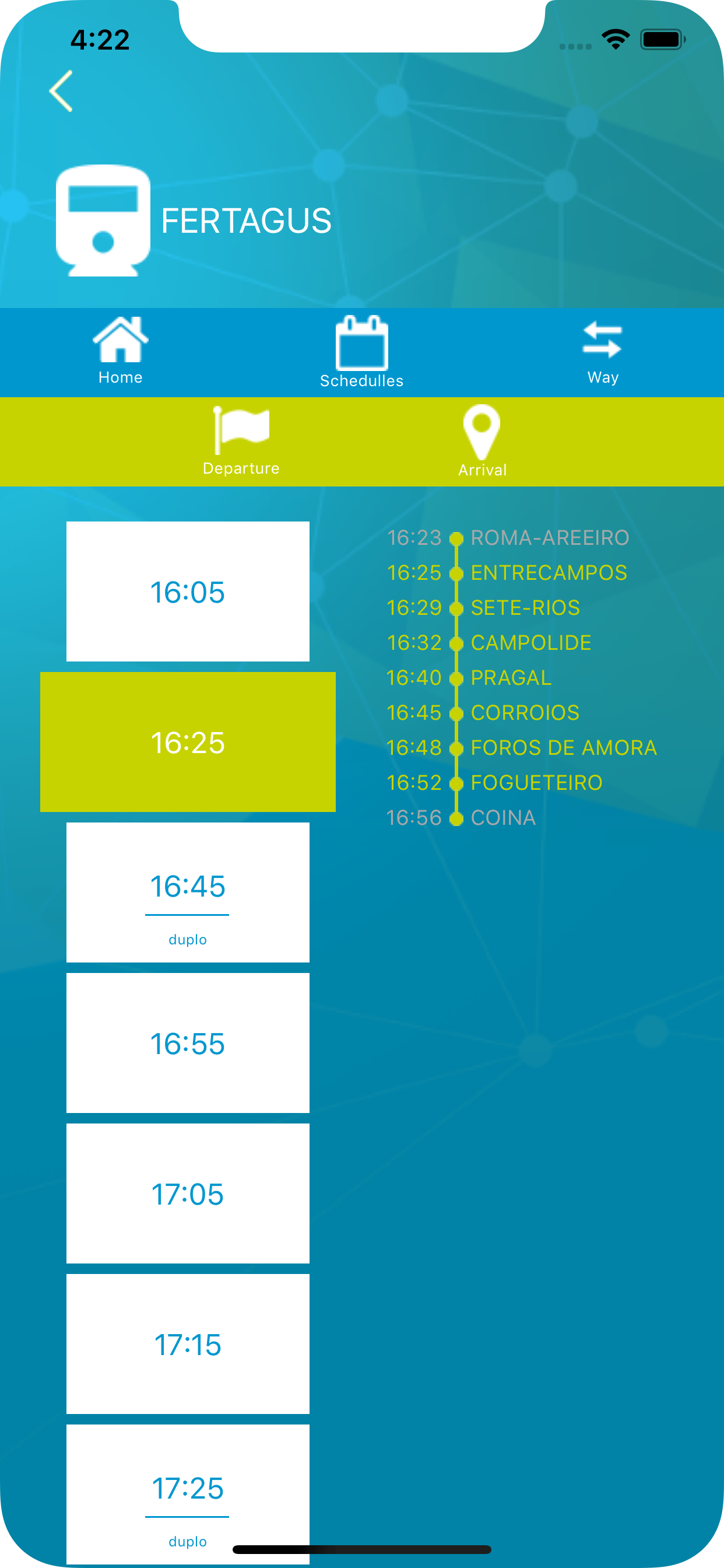 Fertagus screenshot 3