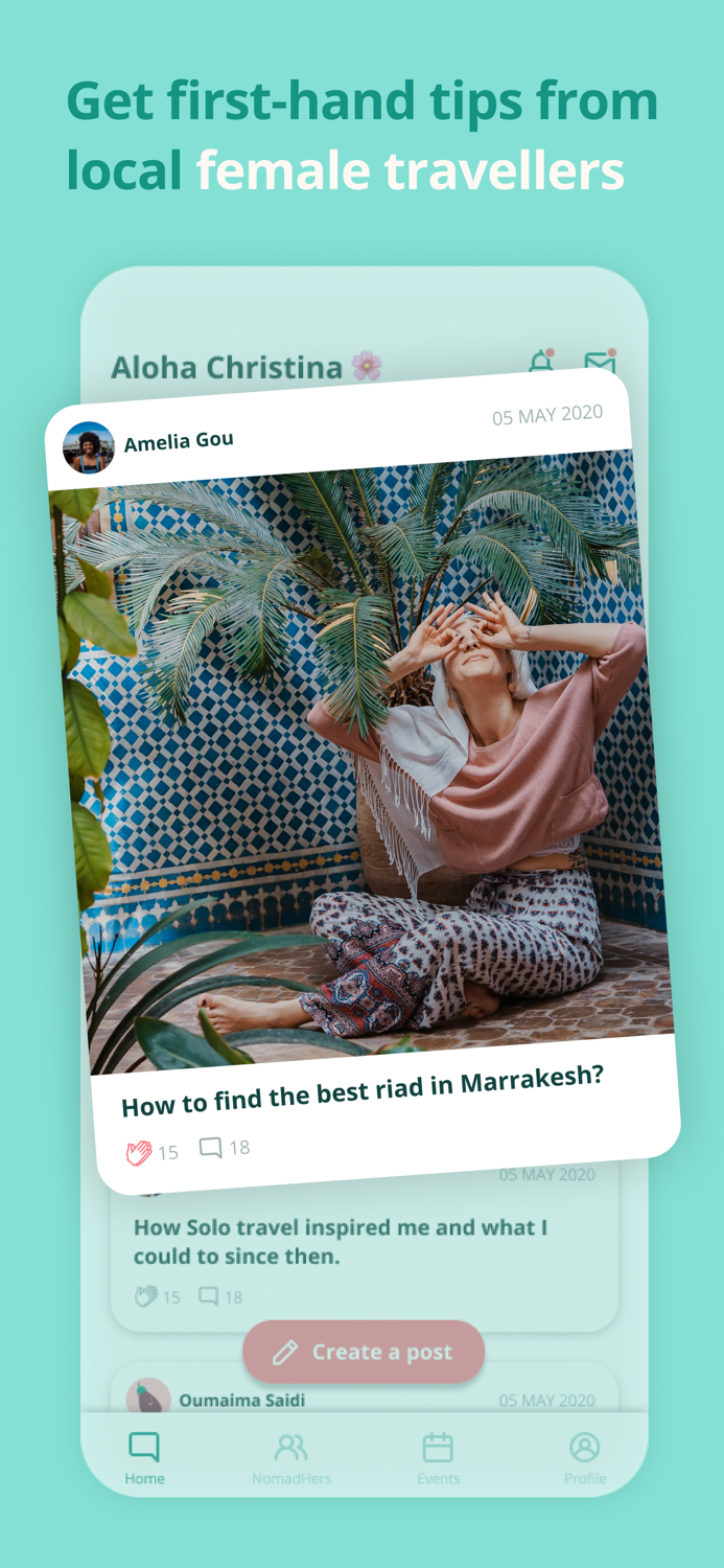 NomadHer Solo Female Travel