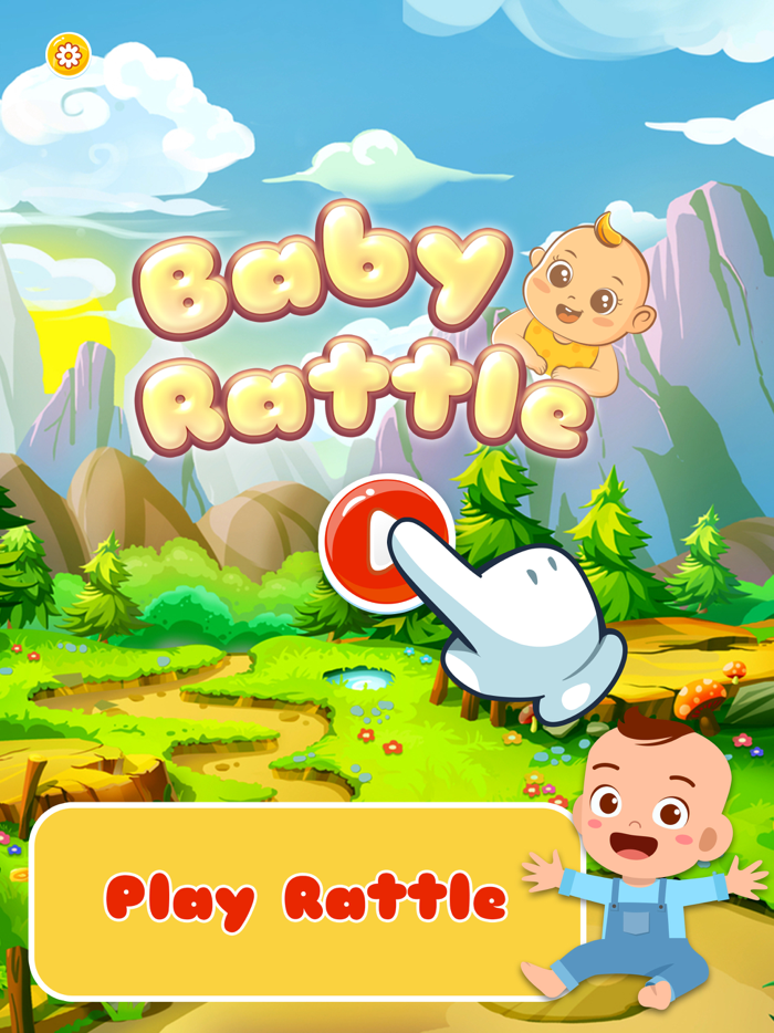 Baby Rattle Toy  Child Lock