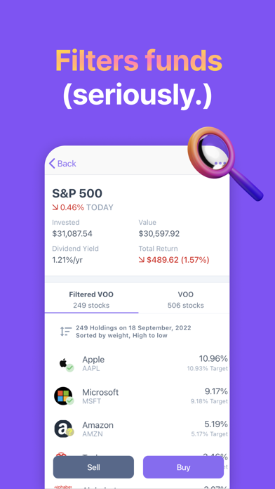 Amal: Investing for Muslims Screenshot