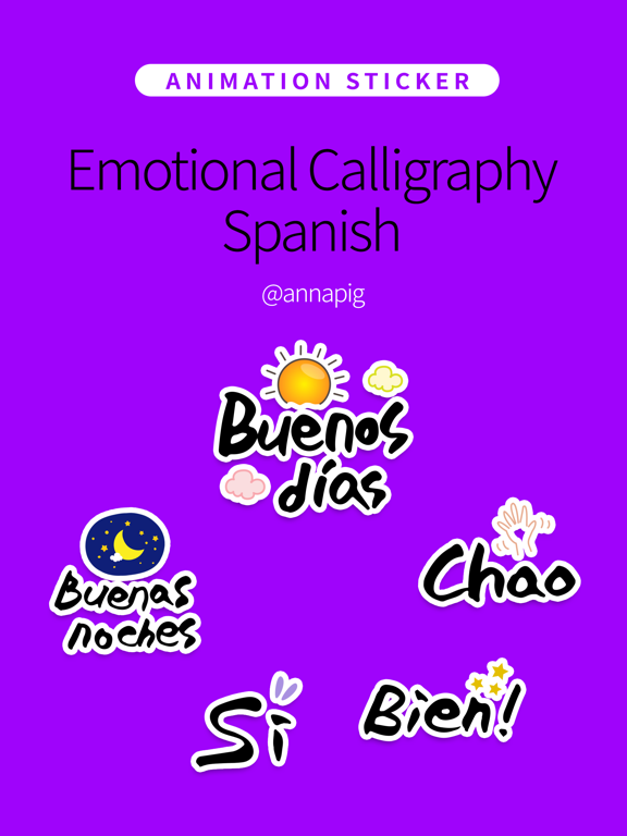 Screenshot #4 pour Emotional Calligraphy Spanish
