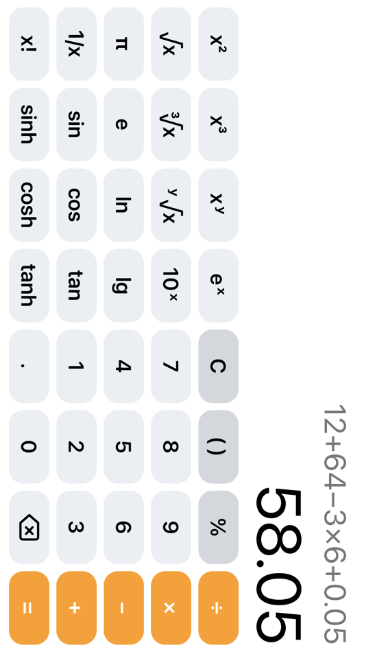 #4. Calculator Quick (iOS) Podle: Shenzhen Brown Bear Technology Co., LTD