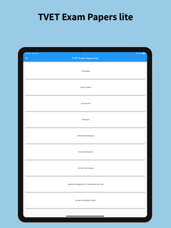 TVET Exam Papers lite - NATED