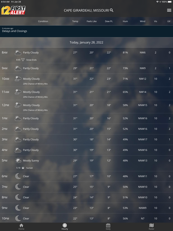 App screenshot