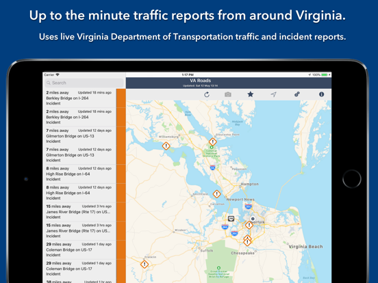 Screenshot #4 pour Virginia State Roads