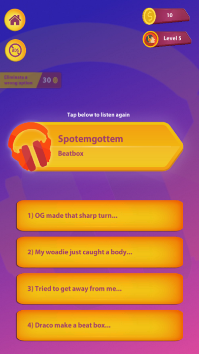 Tik - Finish the Lyrics Screenshot
