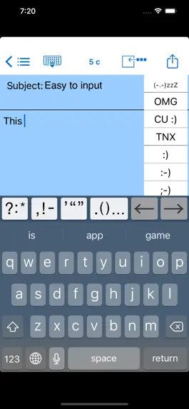 Game screenshot Easy Mailer English Keyboard mod apk