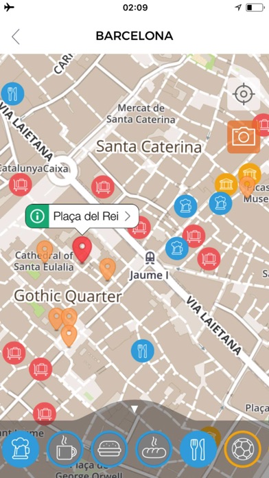 Barcelona Travel Guide Offline Screenshot