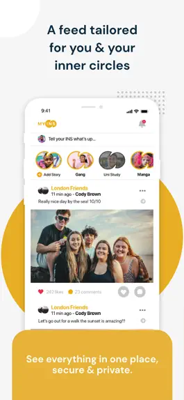 Game screenshot MyIns - Private Social Media mod apk