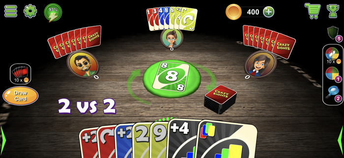 Crazy Eights 3D