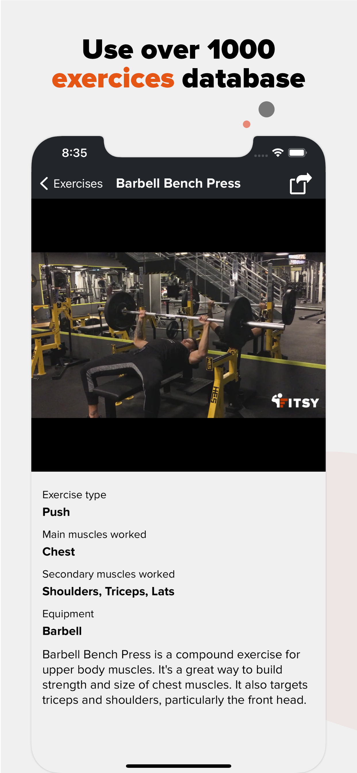 Fitsy for personal trainers
