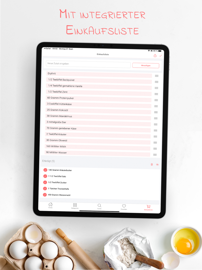 Backen macht glücklich