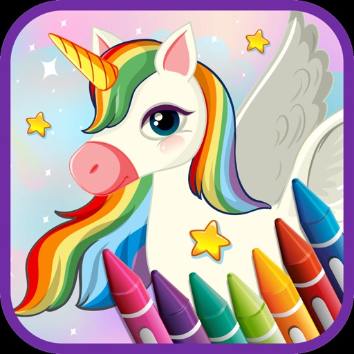 Unicorn Coloring Games - Art iOS App