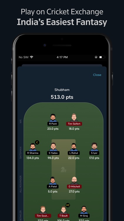 Cricket Exchange Fantasy screenshot-7